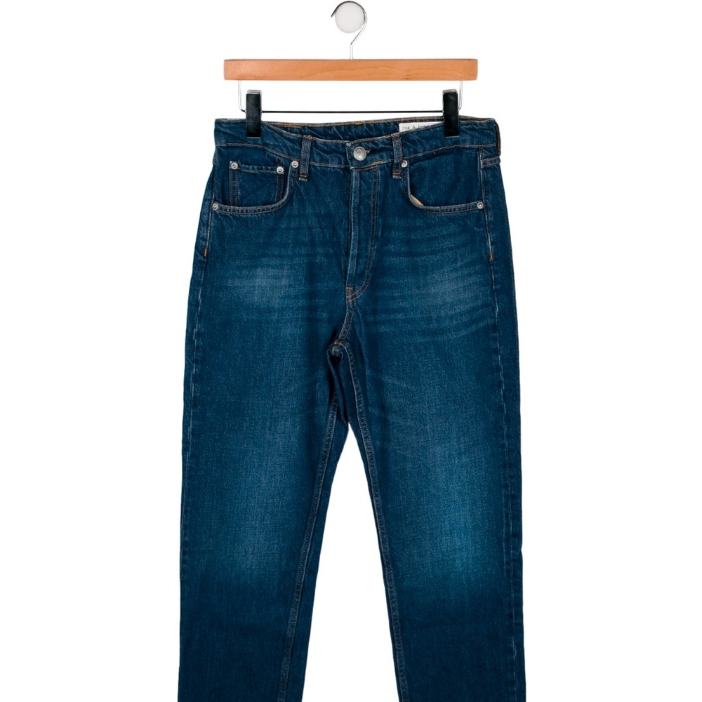 Rag & Bone High Raise Straight Leg Jean